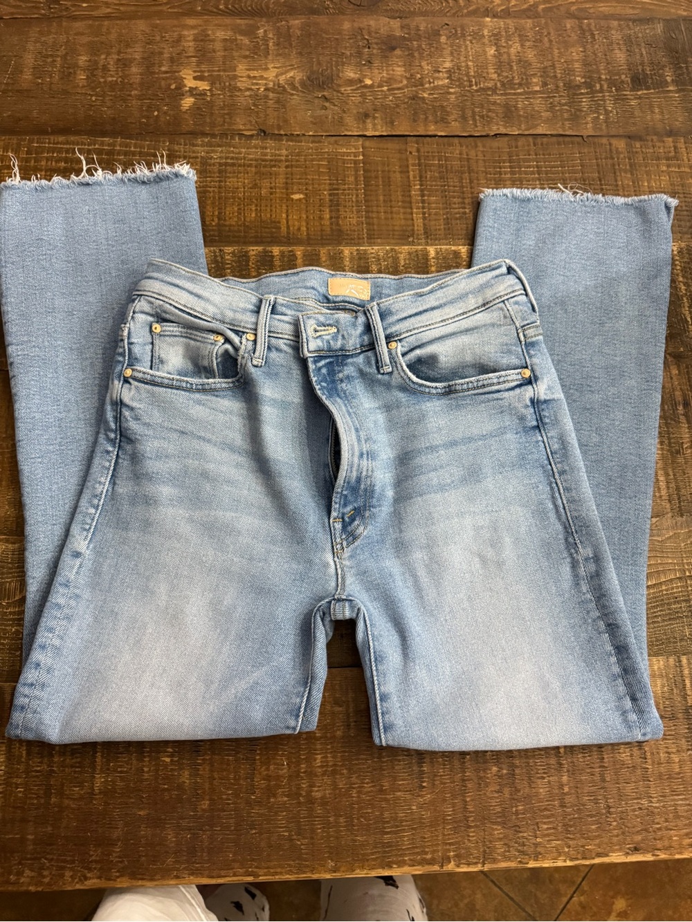 Mother Insider Crop Step FrayWomen's Denim Jeans- Size 30